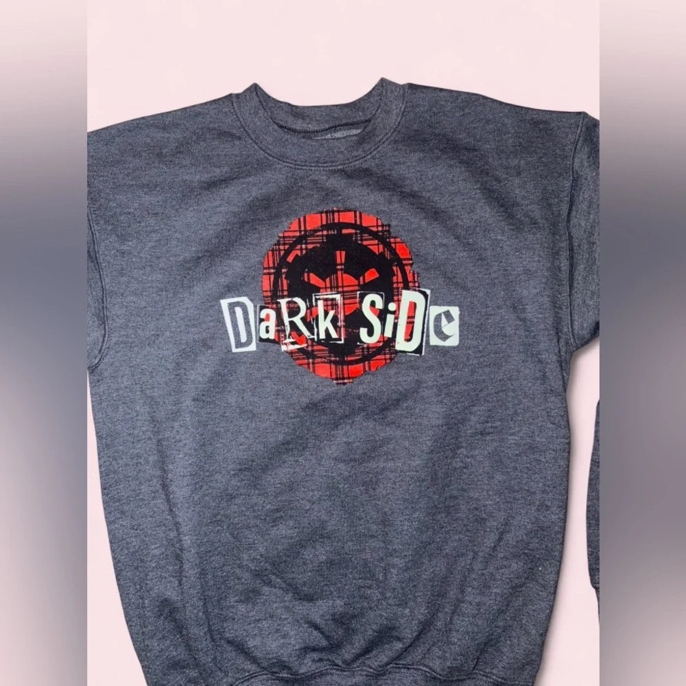 Star Wars Dark Side Forever Sweatshirt Boys Large 10/12 Darth Vader